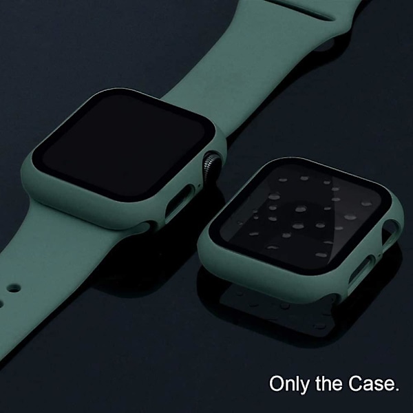 Mattakehys PC + Karkaistu lasi naarmuuntumaton näytönsuoja Apple Watch Series 4 40