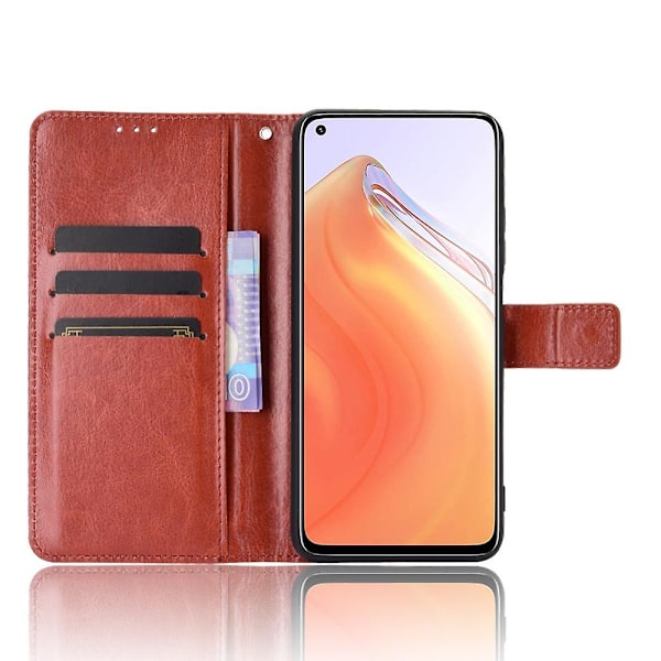 Crazy Horse Wallet Stand Læder Telefon Skal til Xiaomi Mi 10T 5G/Mi 10T Pro 5Gmi K30S