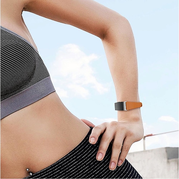 Enkelt rund skinnreim for Fitbit Inspire/Inspire HR