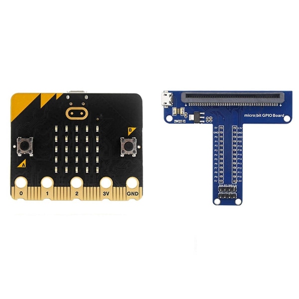 Bbc Microbit V2.0 Bundkort En introduktion til grafisk programmering i Python Programmable Learn Development Board H