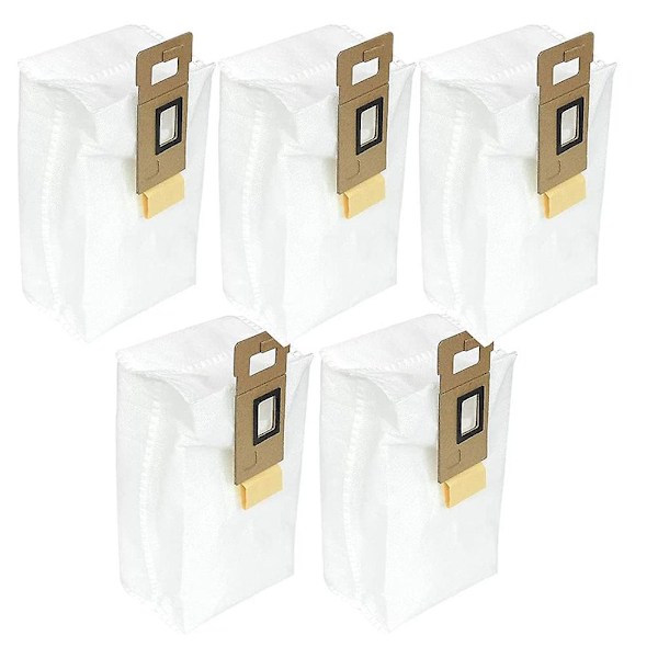 5Pcs Dust Collection Bag for Parts of S7 T7S T7S Plus Sweeping Robot Vacuum Cleaner (US)