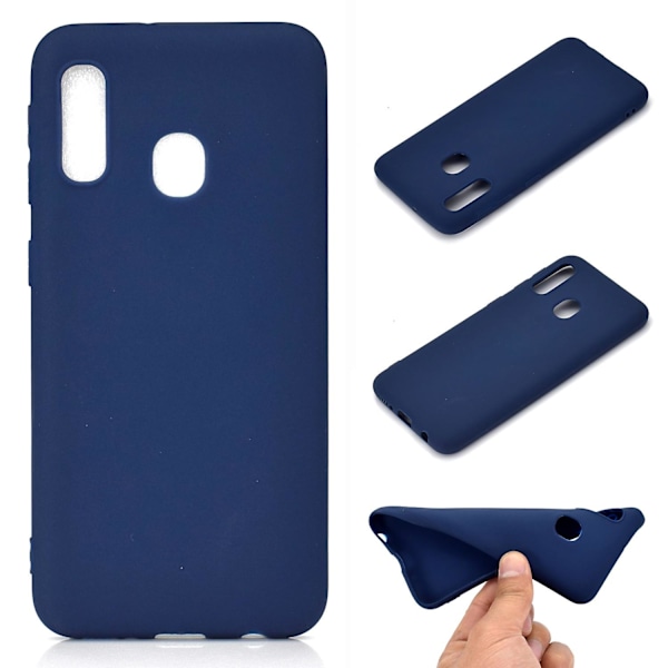 Blødt Frosted TPU Etui til Samsung Galaxy A20e