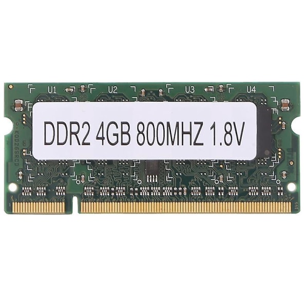 Ddr2 4gb 800mhz Laptop Ram Pc2 6400 2rx8 200 Pins Sodimm För Amd Laptop Memory