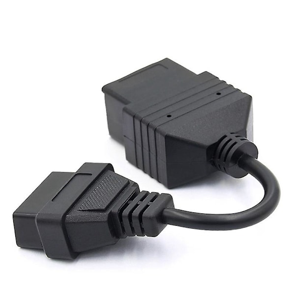 OBD II-kabel til bil, 17-benet til 16-benet hun-diagnoseforbindelse til 17-benet OBDII-adapter