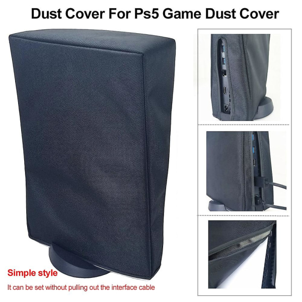 Ps5 Cover Oxford Dust Cover för Playstation 5 Spelkonsol Case Dust