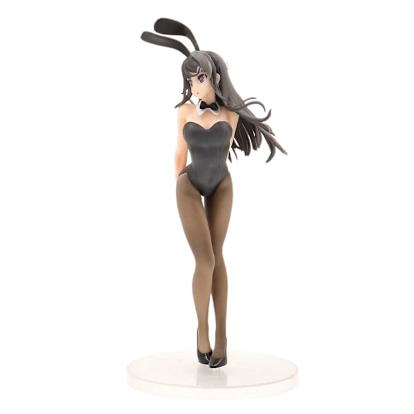 Sakurajima Mai Figur - Slät Yta, Födelsedagspresent, PVC, Rascal Does Not Dream of Bunny Girl Anime Figur för Nöje