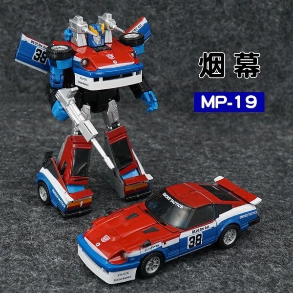 Original Takara Tomy Transformers Legetøj MP-17-18-19-20 Prowl Streak Smokescreen Wheeuack Transformers Robot Legetøj Børn MP-19 Smokescreen