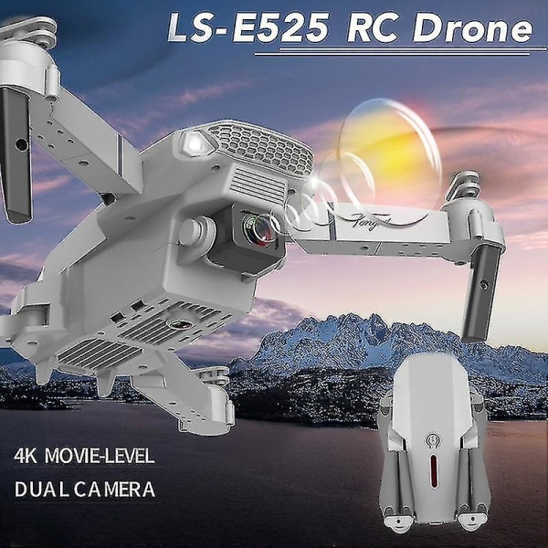 Ls-e525 4k Drone Dobbelt Kamera Mini Rc Drone Kamera Wifi Fpv Drone 3d Flip Rc Quadcopter