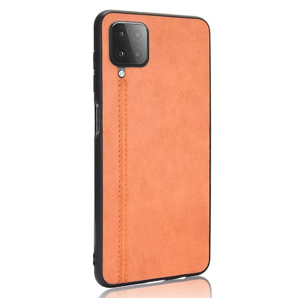 PU Læderbelagt PC + TPU Hybrid Mobiltelefon Cover til Samsung Galaxy A12/M12