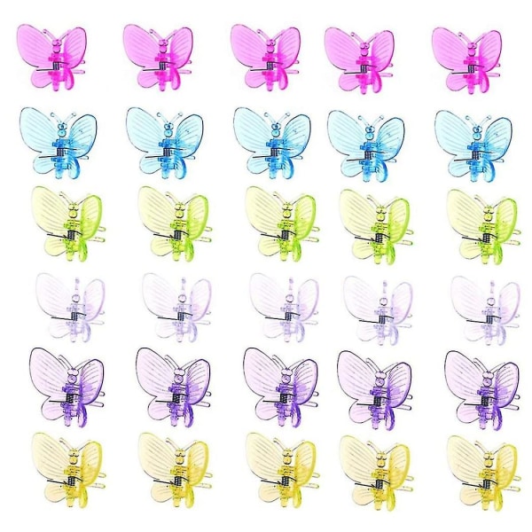 Orchid Clips 30 stk. Butterfly Plant Clips Orchid Support Clips Vine Clips Plant Clips til støtte Fl