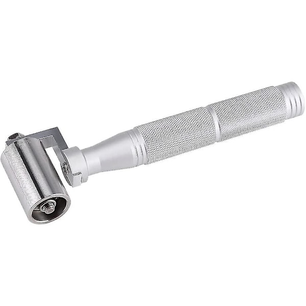 Pressure Roller, 40mm Stainless Steel Flat Pressure Roller Wallpaper Flat Seam Roller Smoothing