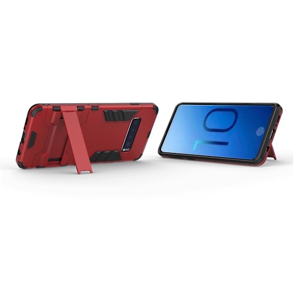 Cool Guard Kickstand PC TPU -hybridikotelo Samsung Galaxy S10 -puhelimelle