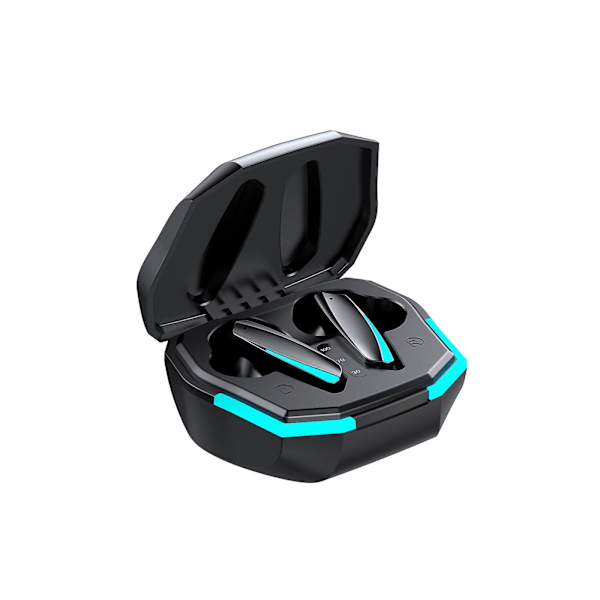 Bluetooth-hodetelefoner 5.2 Trådløst Bluetooth-headset Dedikert til Esports, In-Ear, Lav latens, Støyreduksjon, Binaural Stereo HD-anrop