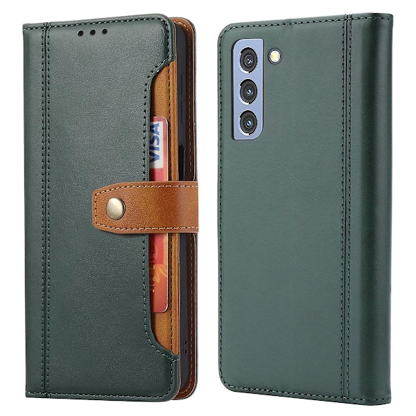 Flip Business Style Wallet Stand Leather Phone Case Mobile Phone Covering for Samsung Galaxy S22 5G