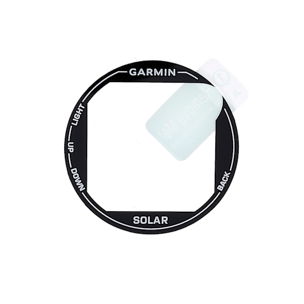 För Garmin Instinct 2 2 st/set Anti-Scratch 3D Curved Edge HD PMMA Soft Film Screen Protector