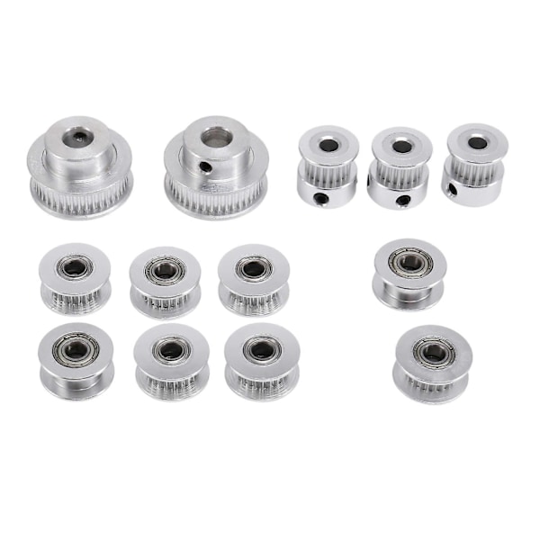 3D Printer VzBoT Vz235 Idler med 2GT Gates 6MM Remsæt 20T Timing Pulley Bore 5mm 40T Bore 8mm