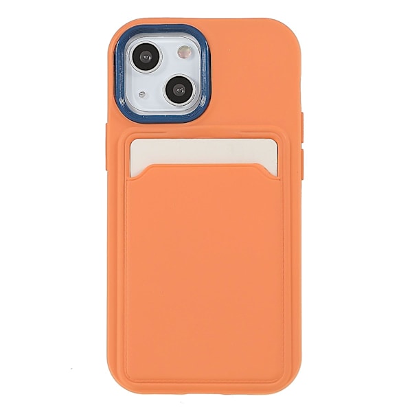 Gummibelagt overflade PC+TPU Hybrid Cases kortspor design beskyttende etui cover til iPhone 13 6,1 tommer