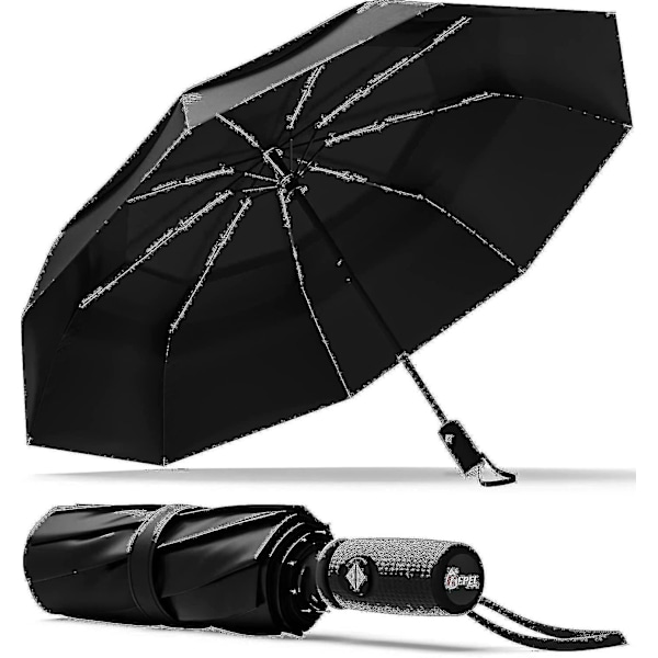 Repel Umbrella Windproof Travel Umbrella - Wind Resistant, Small - Compact, Light, Automatic, Strong