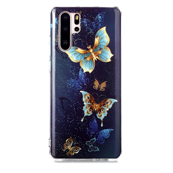 IMD-kuvioitu TPU-kuori, hohtava puhelinkotelo Huawei P30 Pro -