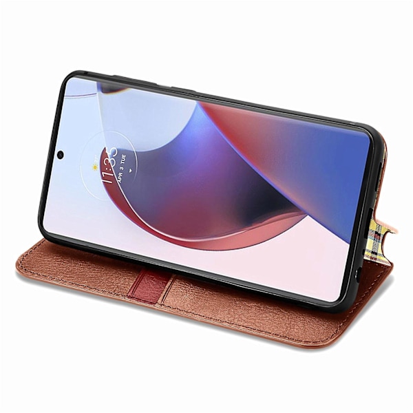 For Motorola Moto X30 Pro 5G/Edge 30 Ultra 5G Cover Magnetisk Auto-absorberet Stativ Pung Flip Case