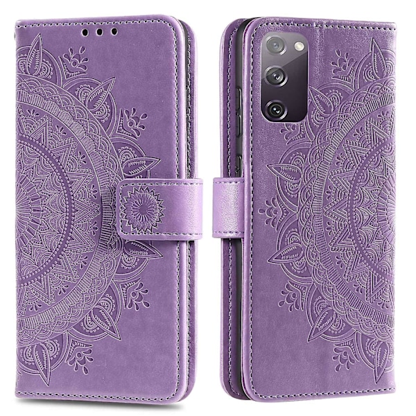 Imprint Leather Cover for Samsung Galaxy S20 FE 4G/5G/S20 Lite/S20 FE 2022