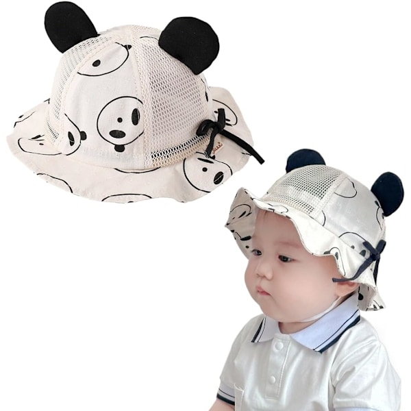 Unisex Bob Baby Barn Solhatt Bucket Hat Flicka Pojke Bucket Hat Strandhatt Solhatt
