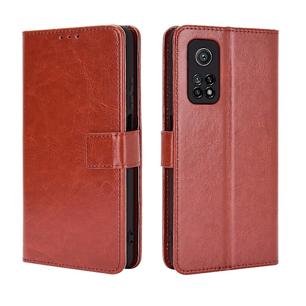 Crazy Horse Wallet Stand Læder Telefon Skal til Xiaomi Mi 10T 5G/Mi 10T Pro 5Gmi K30S