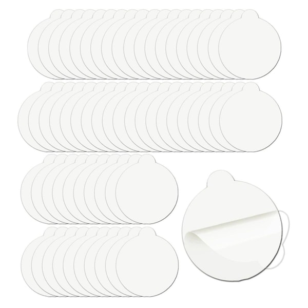 60-pack 4,3 tums ersättningslimbrädor för limbrädor för inomhusbruk Refill Sticky Cards som är kompatibla för Fenun