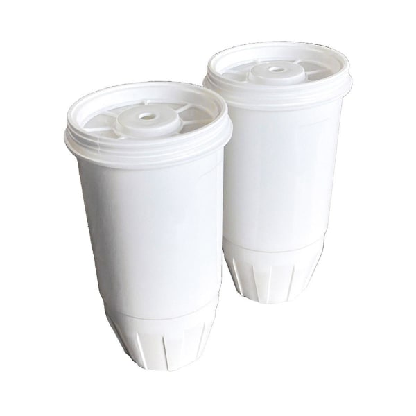 Erstatningsvannfiltre for mugger og dispensere, filtreringssystem for NULL VANN (2 pakke)
