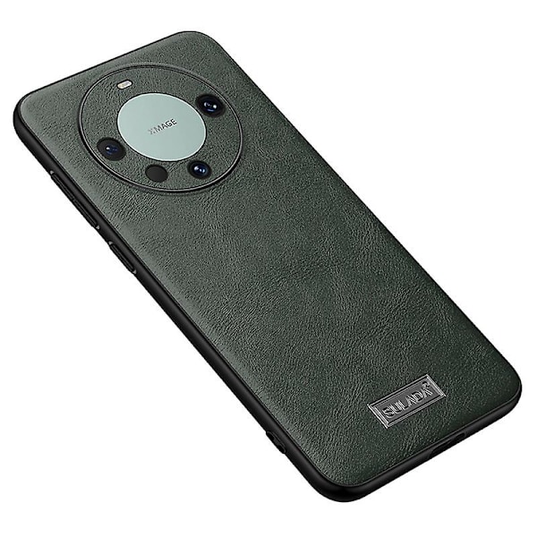 SULADA för Huawei Mate 60 Pro/60 Pro+ PU-läderbelagd TPU+PC-telefonfodral Anti-fall bakre fodral