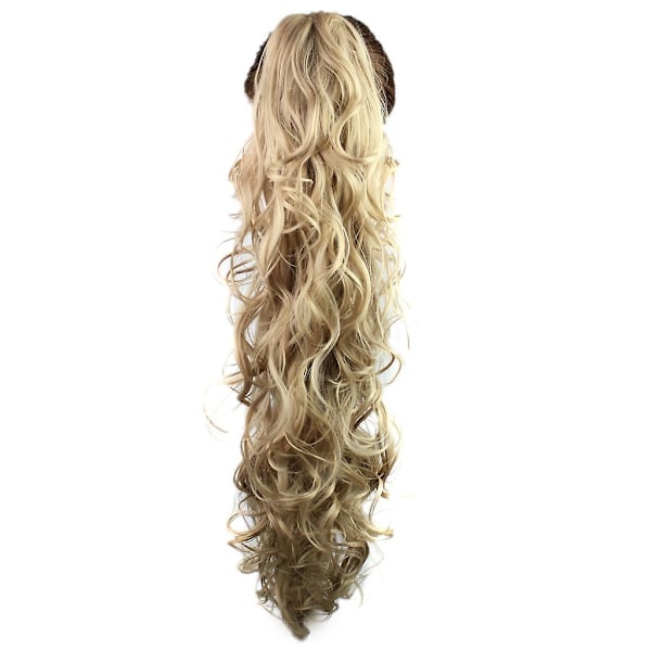 Parykker for kvinner Lang Clip-In Curly Claw Jaw Hestehale Clip In Hair Extensions Bølget Hårstykke