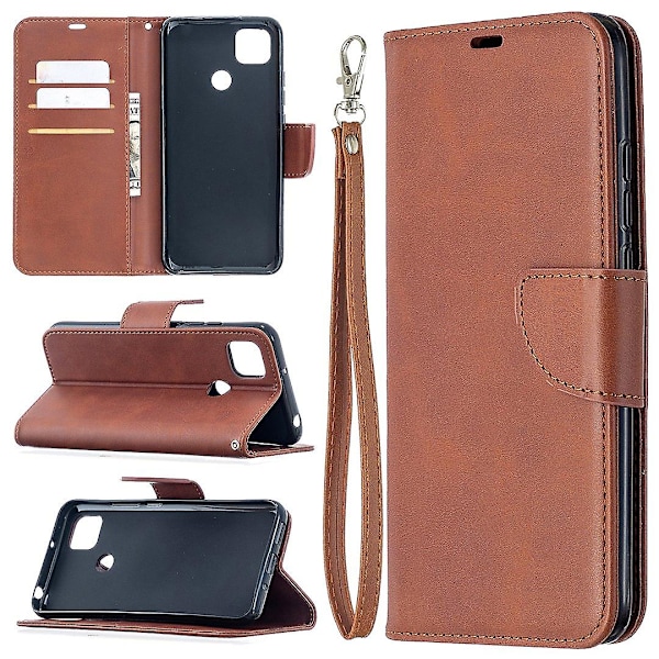 With Wallet Leather with Stand Stylish Case For Xiaomi Redmi 9C/Redmi 9C NFC