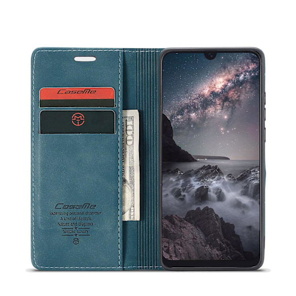 CASEME 013-serien Auto-absorbert skinn lommebok telefondeksel for Samsung Galaxy M20