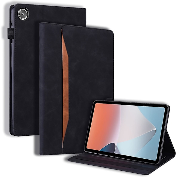 For Oppo Pad Air Folio Stand Cover Auto Wake Business Wallet Elastic Band Tablet Case med blyantholder