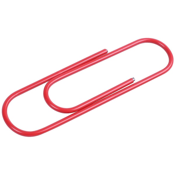 Super Suuret Paper Clipit, Vinyylipäällysteiset, 30 kpl 4 tuuman Sekalaiset Värit Jumbo Paper Clip Pidike, Monikäyttöinen