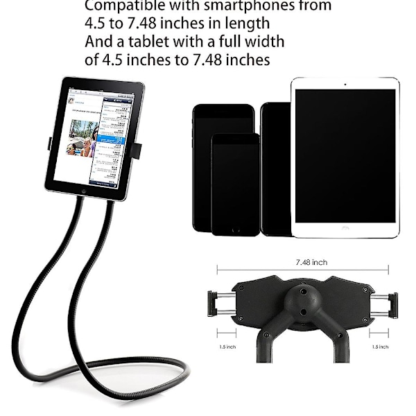 Magnetisk Bordstand Telefonholder Håndfri Se Enheder