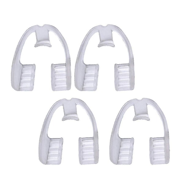 4pcs Teeth Grinding Mouth Guard Eliminates Grinding Clenching Dental Guards Night Guard Stops Bruxism Tmj For Adults Men Women Sleep