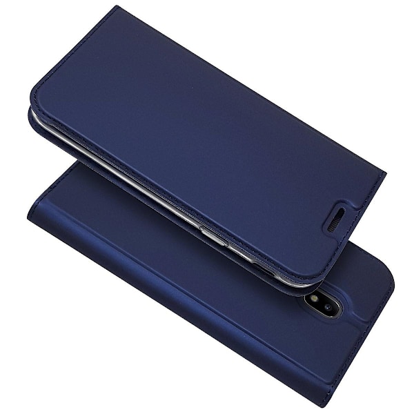 Magnetisk læderkortholder etui til Samsung Galaxy J7 (2017)/J7 Pro (2017) EU-version