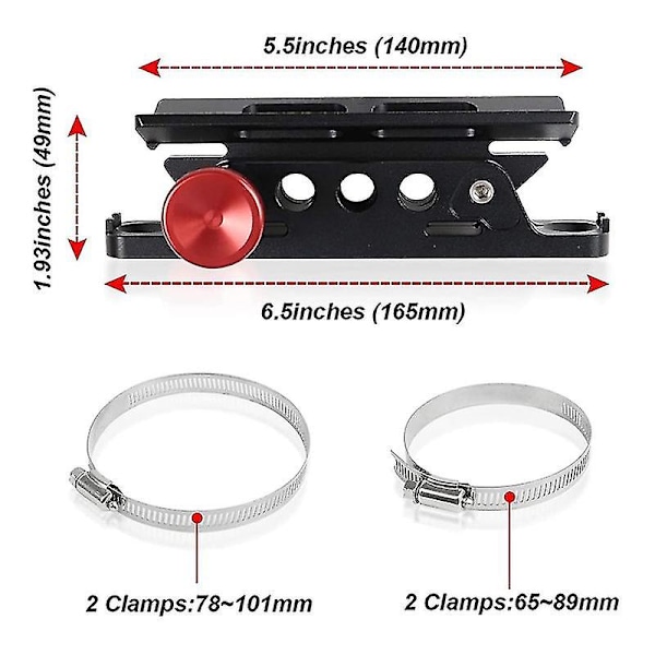 Universal Hurtigudløsning Rullebøjle Brandslukker Montering Beslag Til Wrangler Polaris Rzr Can-am Ma