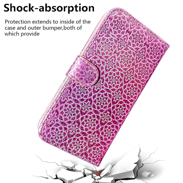 For Realme C53 (Global)/C53 (India)/C51/Narzo N53 4G Stand Wallet Case Dazzling Pattern Phone Cover