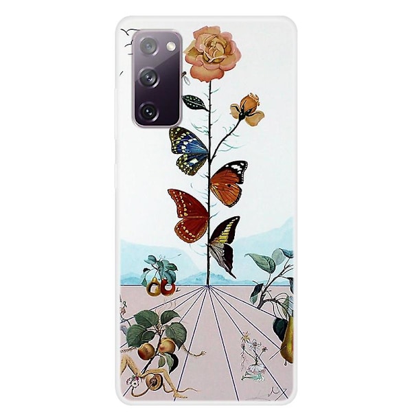 Pattern Printing TPU Phone Soft Case for Samsung Galaxy S20 FE 4G/5G/2022/S20 Lite -