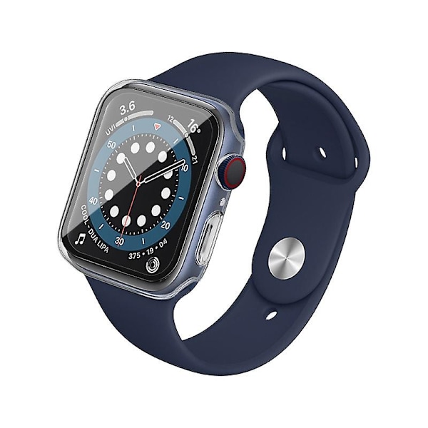 IMAK Full Cover Case Härdat Glasskydd för Apple Watch Series 4/5/6 44mm/SE 44mm/SE(2022) 44mm