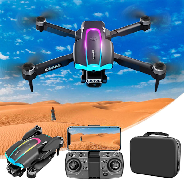 Drone With Camera Fpv Drone With Two Directions Esc  Camera Brushless Motor Drones 2.4G Rc Quadcopter With Cool Led Lights, Altitude Hold, Obstacle Av