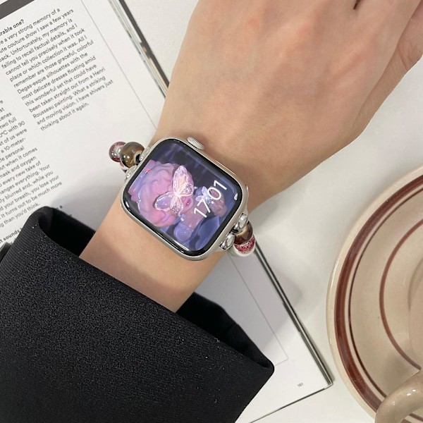 Rannekoru Apple Watch Series 9 8 7 41mm/6 5 4 SE(2023) SE(2022) SE 40mm helmillä