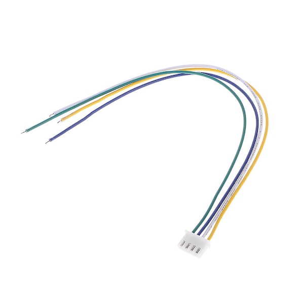 10 stk 4-pins Mini Micro JST XH 2.54mm 24AWG Kontaktplugg med ledninger 200mm