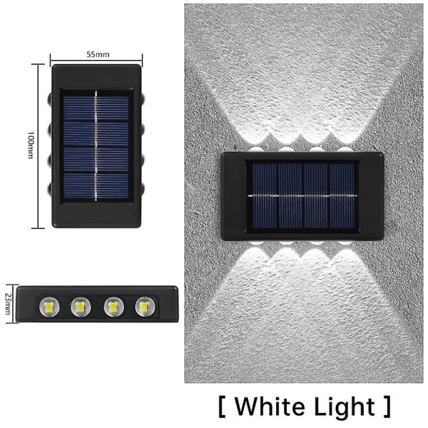 Led Solar Lampor Utomhus Led Light Ip65 Vattentät för trädgårdsdekoration