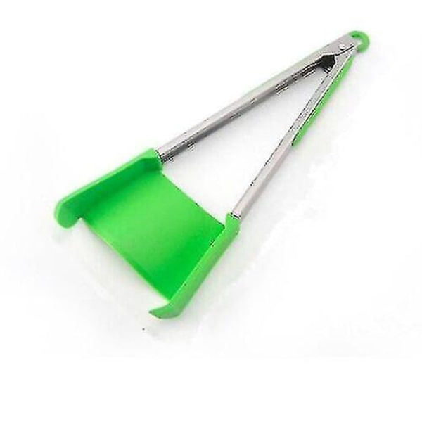 2 i 1 Smart køkkenspade og tang, non-stick, varmebestandig rustfrit stål