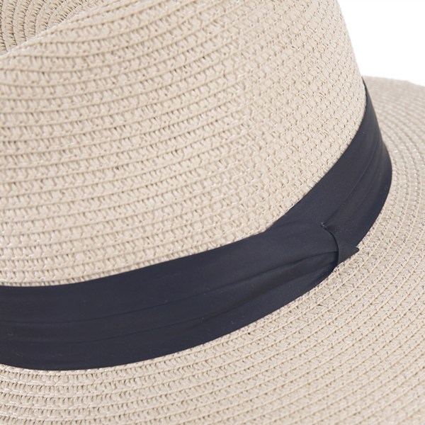 Olkihattu Perinteinen Rullautuva Panama Hattu Fedora Aurinkohuopahatut