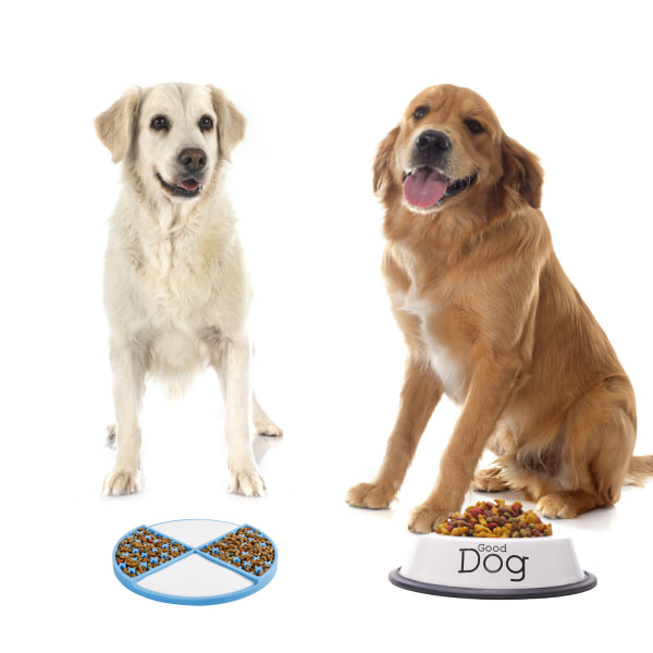 Silikon slickmatta för hund slickmatta Långsamma matningsdynor för hundar Långsamma matare med kraftfulla sugkoppar under husdjursbadslickning