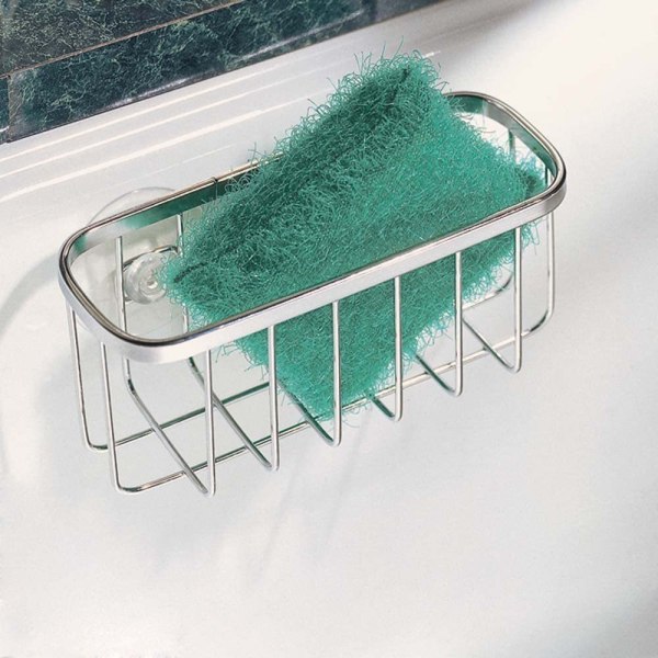 sponge holder, stainless steel crockery storage basket for sponge